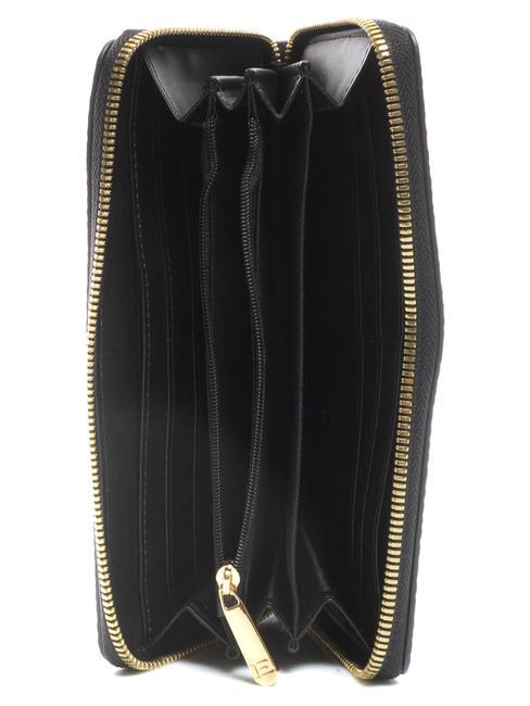 EBA SOFT Portefeuille zipp&eacute; le noir - Portefeuilles Femme