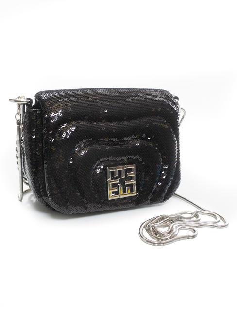 PAOLA SEQUIN Micro-sac &agrave; bandouli&egrave;re le noir - Sacs pour Femme