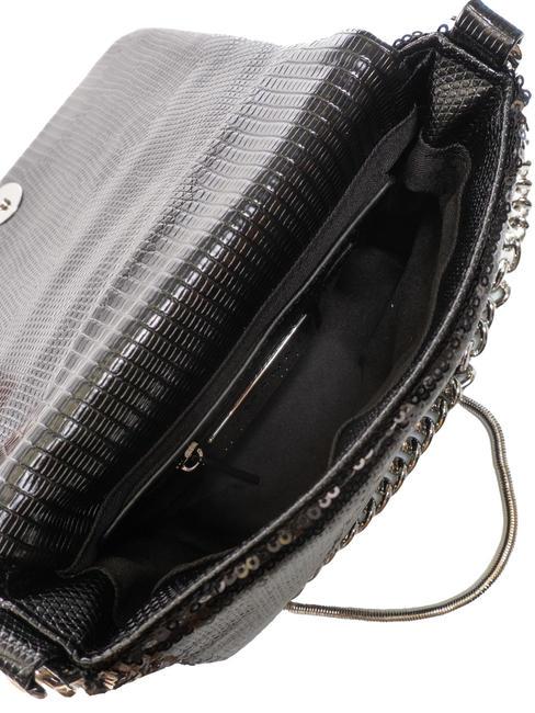 PAOLA SEQUIN Micro-sac &agrave; bandouli&egrave;re le noir - Sacs pour Femme