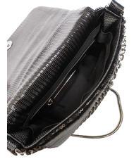 ERMANNO SCERVINO PAOLA SEQUIN Micro-sac &agrave; bandouli&egrave;re le noir - Sacs pour Femme - 4