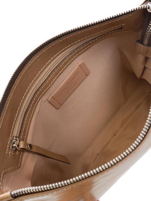 CLUTCH Sac avec bandouli&egrave;re, en cuir cam&eacute;e - Sacs pour Femme