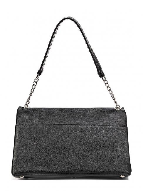 NAOMI Sac bandouli&egrave;re en cuir noir - Sacs pour Femme