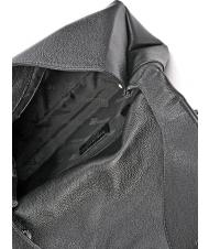 BRACCIALINI NAOMI Sac bandouli&egrave;re en cuir noir - Sacs pour Femme - 4