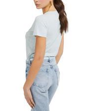 GUESS PALM T-shirt col rond en coton - T-shirt