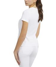 GUESS SHADED T-shirt col rond en coton blanc pur - T-shirt - 2