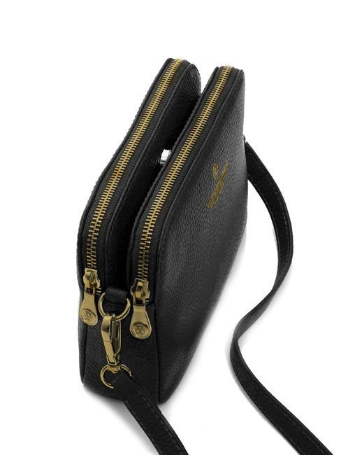 TIFFANY KATE Mini sac port&eacute; &eacute;paule en cuir noir - Sacs pour Femme