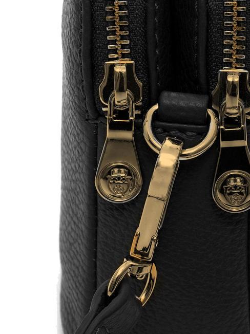 TIFFANY KATE Mini sac port&eacute; &eacute;paule en cuir noir - Sacs pour Femme