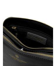 SPALDING TIFFANY KATE Mini sac port&eacute; &eacute;paule en cuir noir - Sacs pour Femme - 5