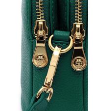 SPALDING TIFFANY KATE Mini sac port&eacute; &eacute;paule en cuir vert fonc&eacute; - Sacs pour Femme - 3