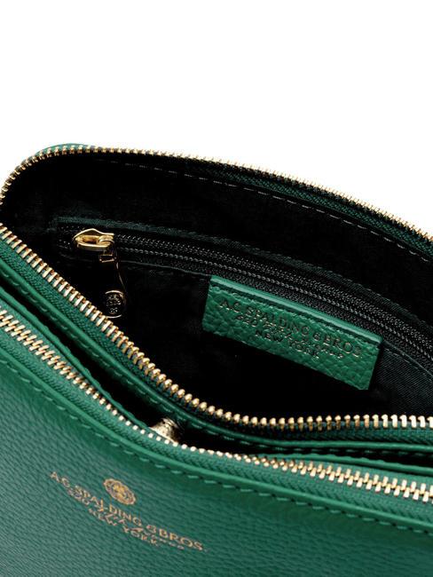 TIFFANY KATE Mini sac port&eacute; &eacute;paule en cuir vert fonc&eacute; - Sacs pour Femme