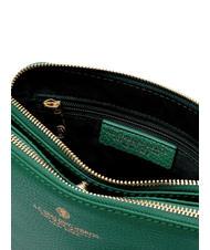 SPALDING TIFFANY KATE Mini sac port&eacute; &eacute;paule en cuir vert fonc&eacute; - Sacs pour Femme - 5