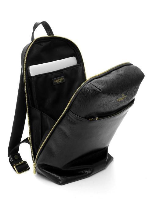 TIFFANY JANE Sac &agrave; dos en cuir pour ordinateur portable 15,6" noir - Sacs &agrave; dos pour ordinateur portable