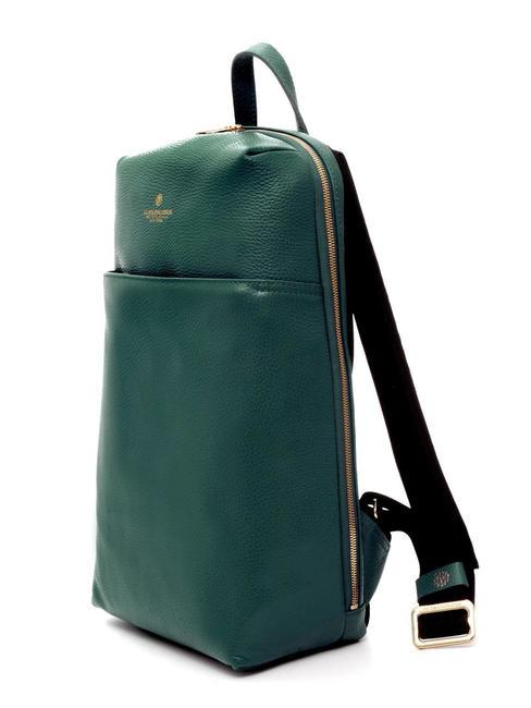 TIFFANY JANE Sac &agrave; dos en cuir pour ordinateur portable 15,6" vert fonc&eacute; - Sacs &agrave; dos pour ordinateur portable