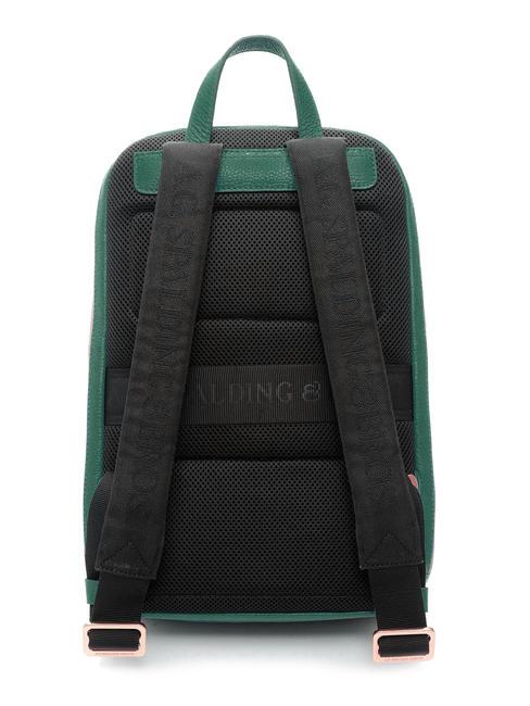 TIFFANY JANE Sac &agrave; dos en cuir pour ordinateur portable 15,6" vert fonc&eacute; - Sacs &agrave; dos pour ordinateur portable