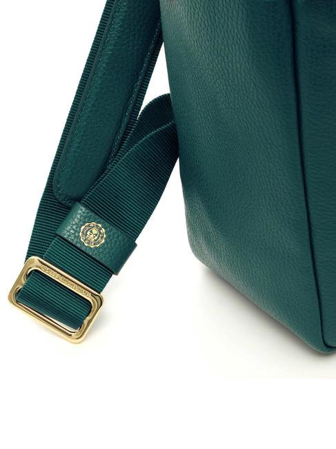 TIFFANY JANE Sac &agrave; dos en cuir pour ordinateur portable 15,6" vert fonc&eacute; - Sacs &agrave; dos pour ordinateur portable