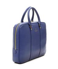 SPALDING TIFFANY Mallette en cuir pour ordinateur portable 14" bleu - Porte Documents Travail - 2