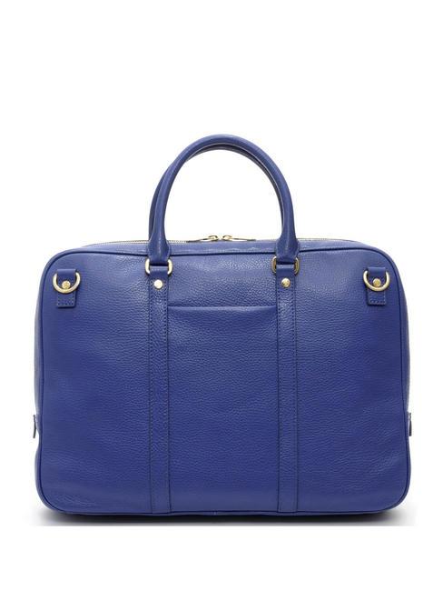 TIFFANY Mallette en cuir pour ordinateur portable 14" bleu - Porte Documents Travail