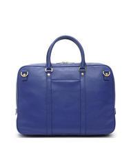 SPALDING TIFFANY Mallette en cuir pour ordinateur portable 14" bleu - Porte Documents Travail - 3