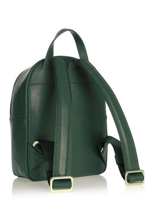 TIFFANY Petit sac &agrave; dos en cuir vert fonc&eacute; - Sacs pour Femme
