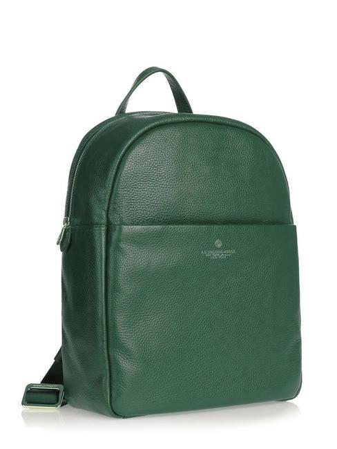 TIFFANY Sac &agrave; dos en cuir pour ordinateur portable vert fonc&eacute; - Sacs pour Femme