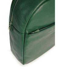 SPALDING TIFFANY Sac &agrave; dos en cuir pour ordinateur portable vert fonc&eacute; - Sacs pour Femme - 3