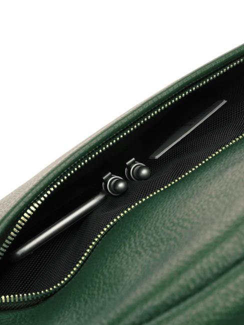 TIFFANY Sac &agrave; dos en cuir pour ordinateur portable vert fonc&eacute; - Sacs pour Femme