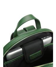SPALDING TIFFANY Sac &agrave; dos en cuir pour ordinateur portable vert fonc&eacute; - Sacs pour Femme - 5