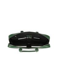 SPALDING TIFFANY Mallette en cuir pour ordinateur portable 15" vert fonc&eacute; - Porte Documents Travail - 7