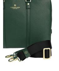 SPALDING TIFFANY Mallette en cuir pour ordinateur portable 14" vert fonc&eacute; - Porte Documents Travail - 3