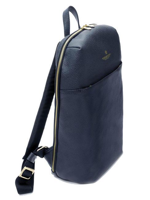TIFFANY JANE Sac &agrave; dos en cuir pour ordinateur portable 15,6" bleu - Sacs &agrave; dos pour ordinateur portable
