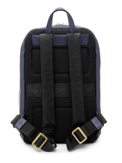 TIFFANY JANE Sac &agrave; dos en cuir pour ordinateur portable 15,6" bleu - Sacs &agrave; dos pour ordinateur portable