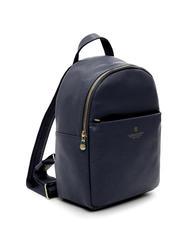 SPALDING TIFFANY Petit sac &agrave; dos en cuir bleu - Sacs pour Femme - 2