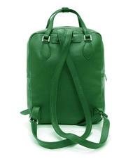 SPALDING BENNY TOURIST Sac &agrave; dos en cuir l'herbe verte - Sacs pour Femme - 3