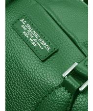 SPALDING BENNY TOURIST Sac &agrave; dos en cuir l'herbe verte - Sacs pour Femme - 4