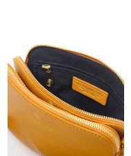 SPALDING TIFFANY KATE Mini sac port&eacute; &eacute;paule en cuir moutarde - Sacs pour Femme - 5