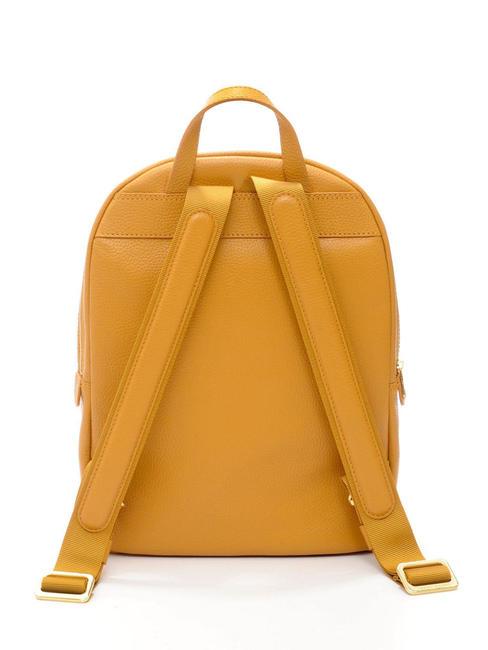 TIFFANY Sac &agrave; dos en cuir pour ordinateur portable moutarde - Sacs pour Femme