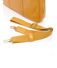 SPALDING TIFFANY Mallette en cuir pour ordinateur portable 15" moutarde - Porte Documents Travail - 3