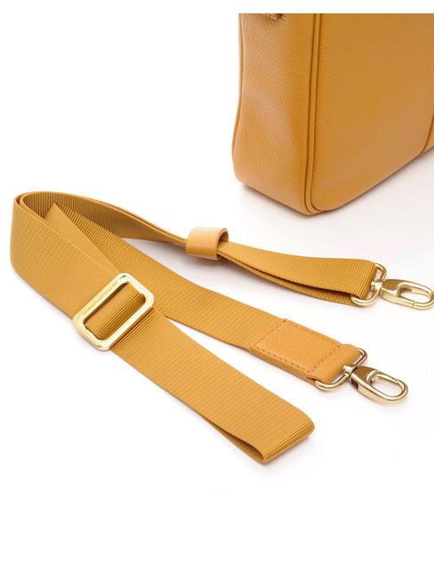 TIFFANY Mallette en cuir pour ordinateur portable 14" moutarde - Porte Documents Travail
