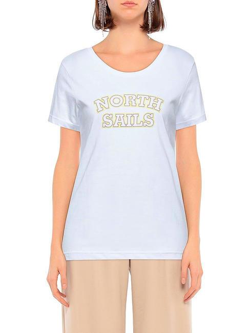 LOGO PRINT T-shirt en cotton blanche - T-shirt