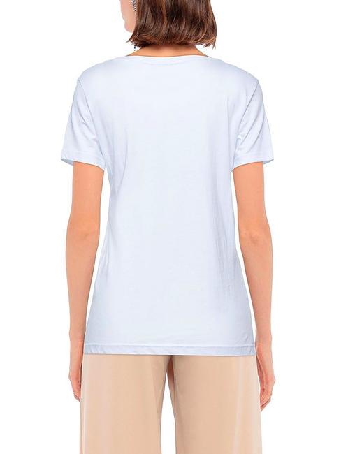 LOGO PRINT T-shirt en cotton blanche - T-shirt