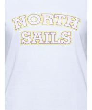 NORTH SAILS LOGO PRINT T-shirt en cotton blanche - T-shirt - 4