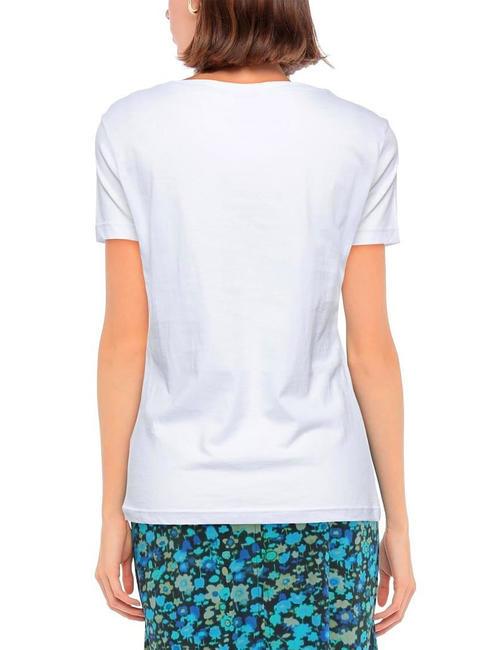 LOGO MIRROR T-shirt en cotton blanche - T-shirt