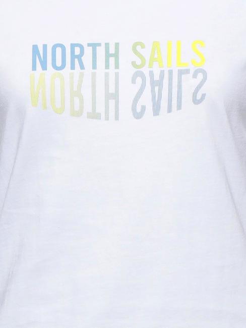 LOGO MIRROR T-shirt en cotton blanche - T-shirt