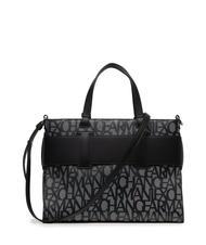 ARMANI EXCHANGE LOGO ALL OVER Sac &agrave; main avec bandouli&egrave;re - Sacs pour Femme