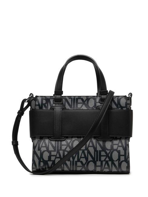 LOGO ALL OVER Petit sac avec bandoulière beige/noir - Sacs pour Femme