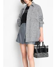 ARMANI EXCHANGE LOGO ALL OVER Petit sac avec bandoulière beige/noir - Sacs pour Femme - 7