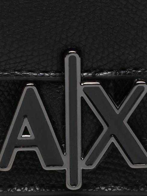 A|X METALLIC sac d'épaule Noir - Sacs pour Femme