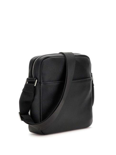 CERTOSA Sac d'&eacute;paule NOIR - Sacs en Bandouli&egrave;res pour Homme