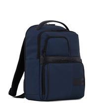 PIQUADRO WOLLEM Sac à dos en cuir et tissu, support ordinateur 14" - Sacs à dos pour ordinateur portable