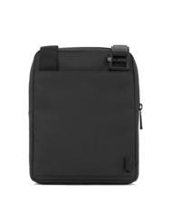 PIQUADRO WOLLEM Sac iPad mini en tissu et cuir Noir - Sacs en Bandoulières pour Homme - 3